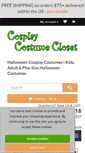 Mobile Screenshot of cosplaycostumecloset.com
